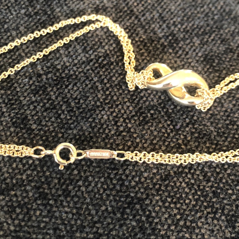 Tiffany & Co. Double Strand Infinity Necklace - Picture 7 of 8